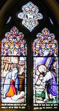 The south-east chancel window